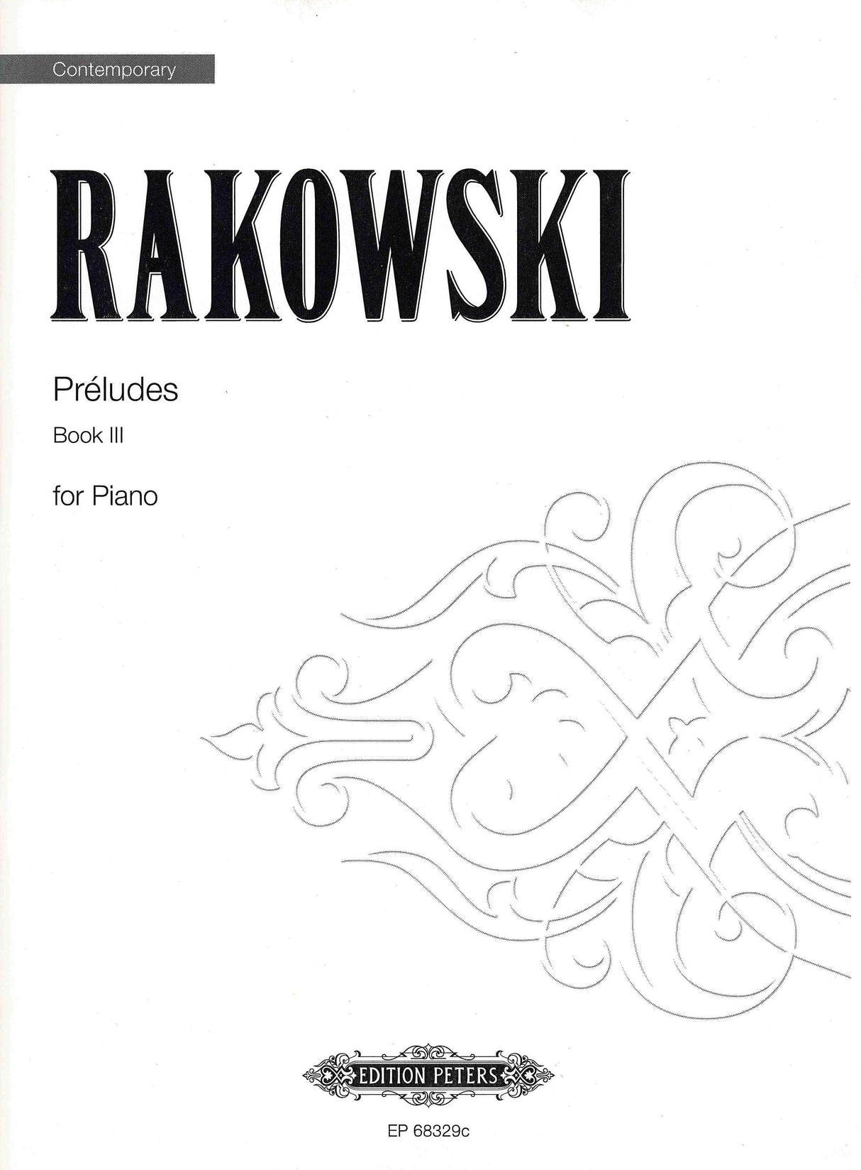 Rakowski: Préludes - Book 3 (Nos. 21-30)
