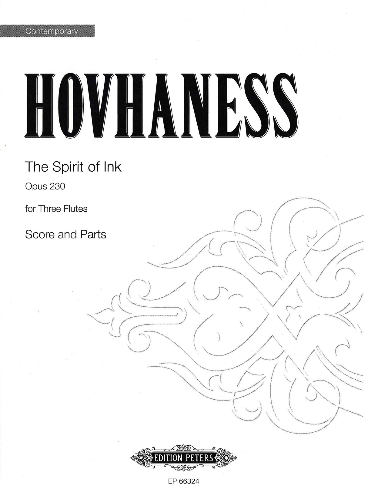 Hovhaness: Spirit of Ink, Op. 230