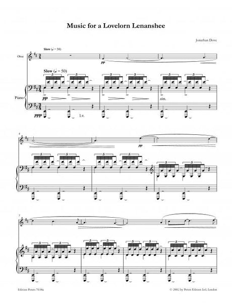 Dove: Music for a Lovelorn Lenanshee