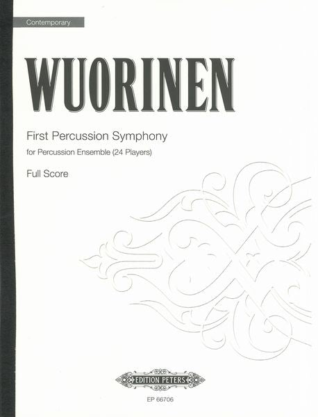 Wuorinen: First Percussion Symphony