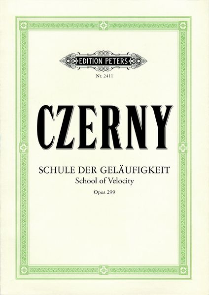 Czerny: School of Velocity, Op. 299