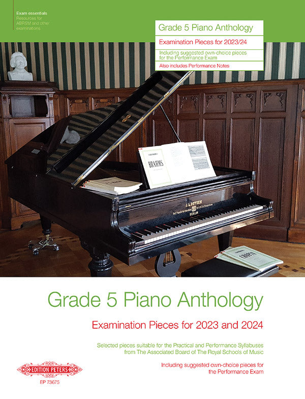 ABRSM Grade 5 Piano Anthology for 2023-24