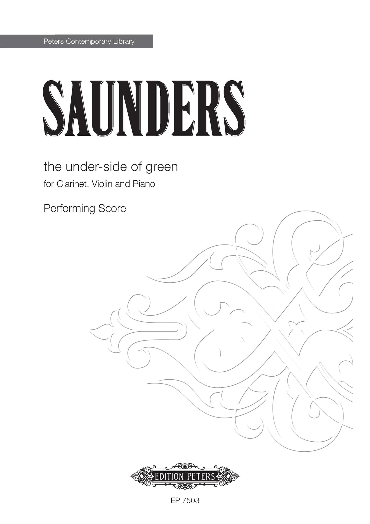 Saunders: The Under-Side of Green