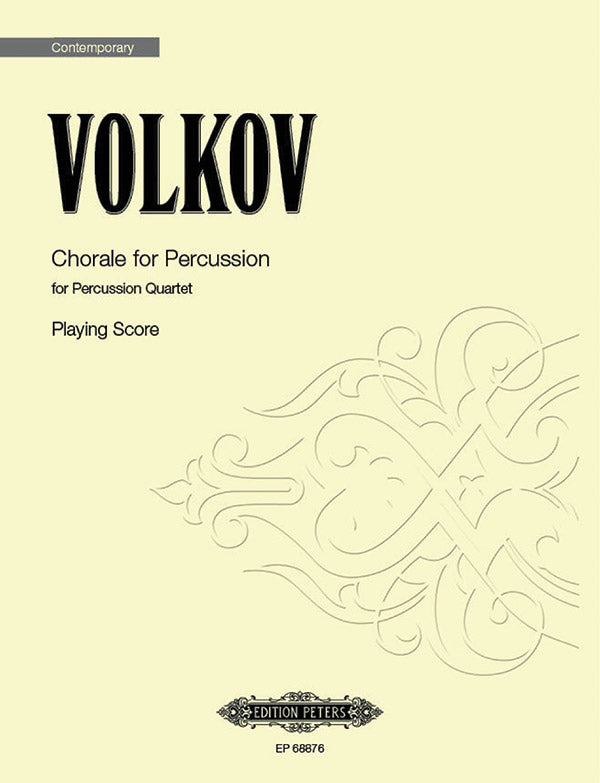Volkov: Chorale for Percussion