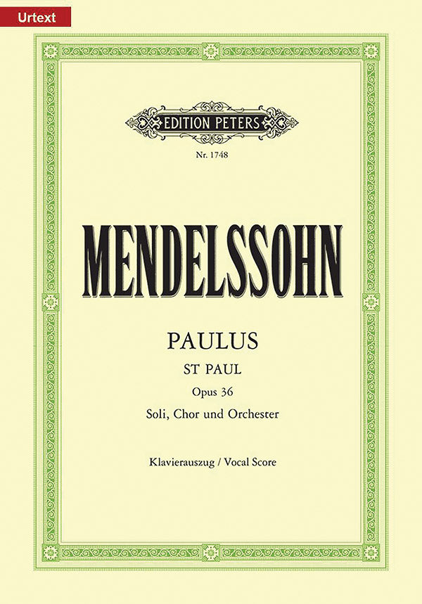 Mendelssohn: St. Paul, MWV A 14, Op. 36