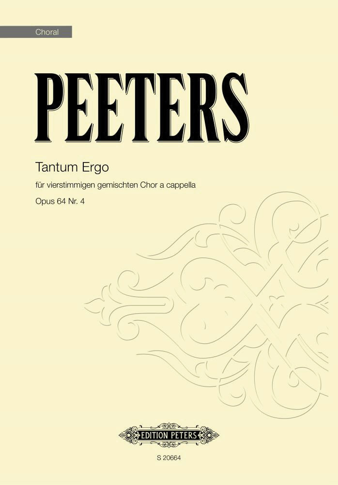 Peeters: Tantum Ergo, Op. 64, No. 4
