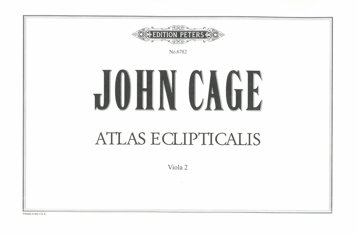 Cage: Atlas Eclipticalis