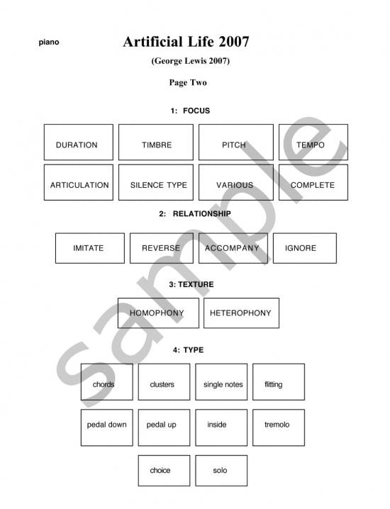 Lewis: Artificial Life