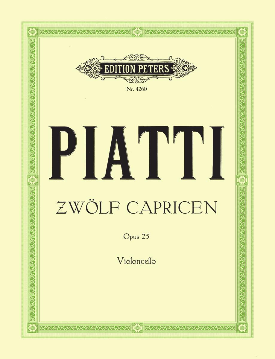 Piatti: 12 Caprices, Op. 25
