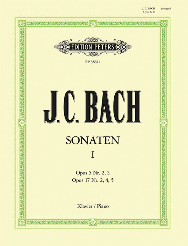 J. C. Bach: Piano Sonatas - Volume 1
