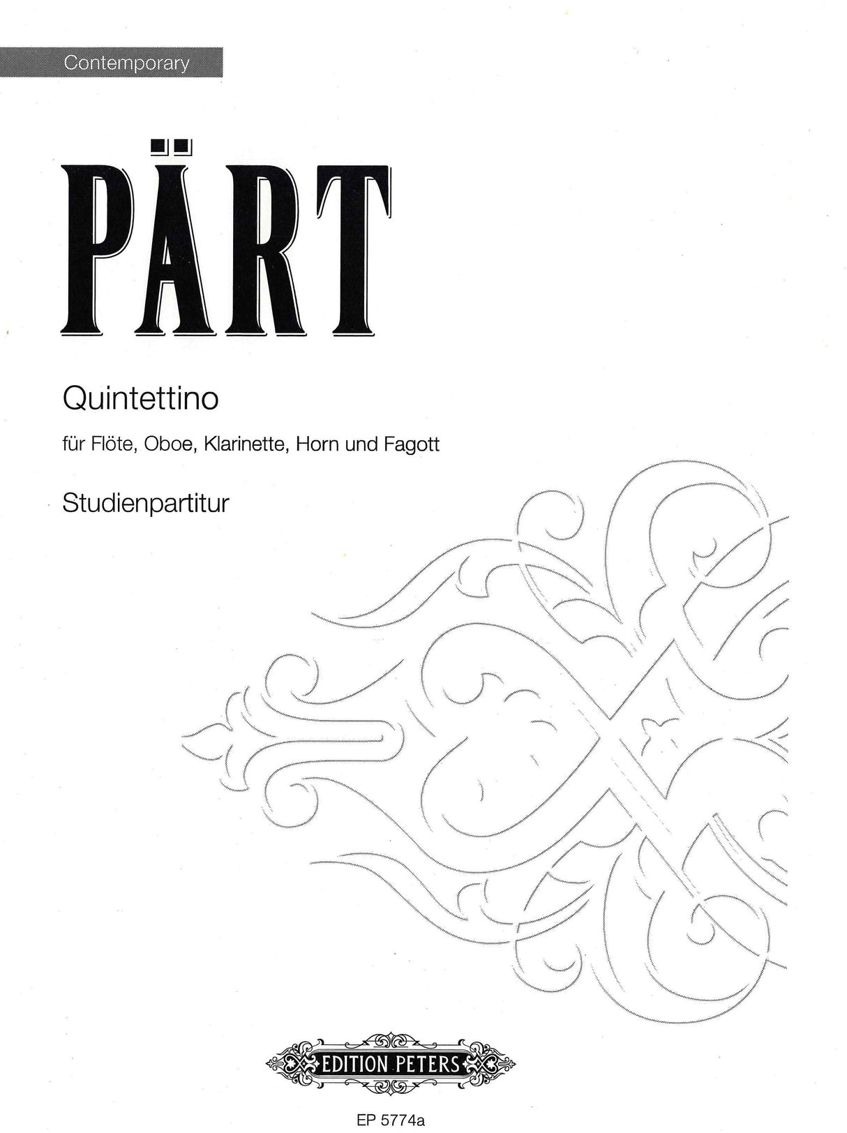 Pärt: Quintettino