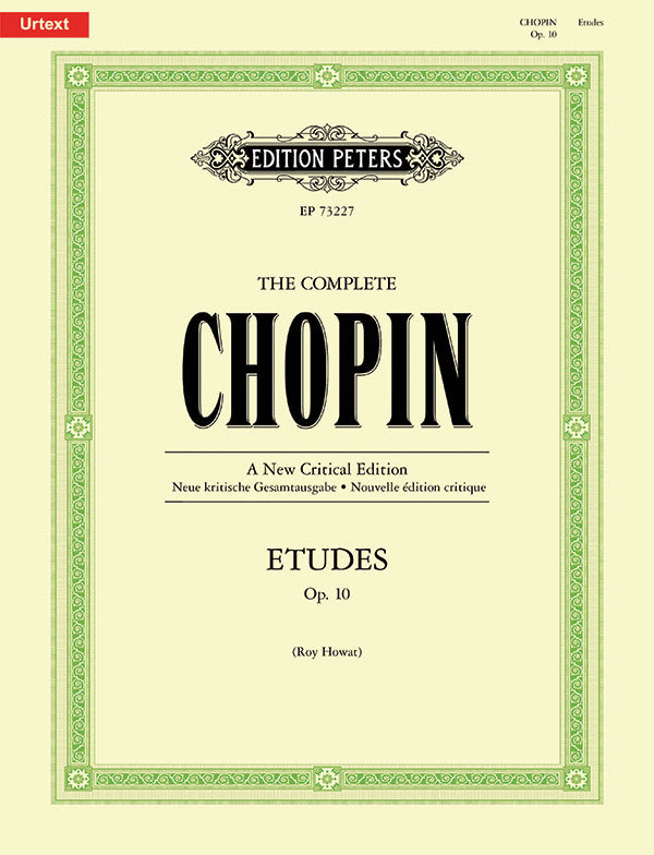 Chopin: Etudes, Op. 10