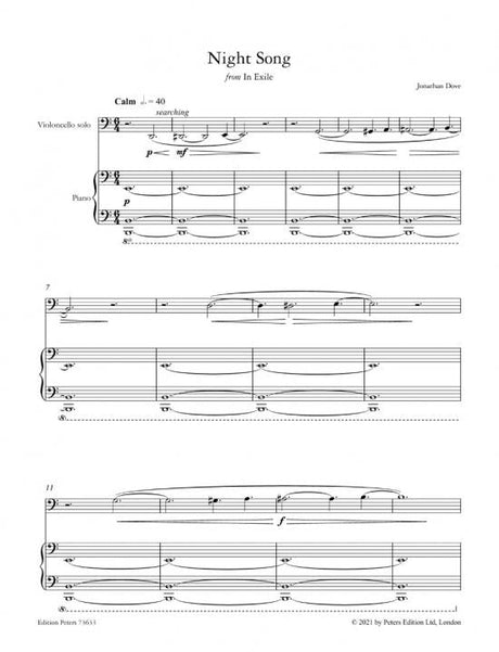 Dove: Night Song