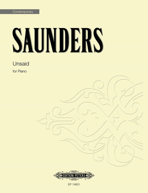 Saunders: Unsaid