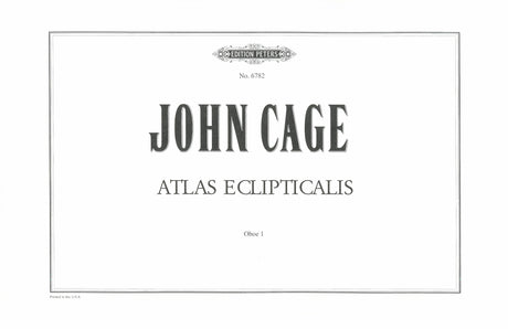 Cage: Atlas Eclipticalis