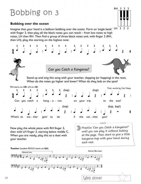 Roskell: Essential Piano Technique Primer A: Hop, skip and jump