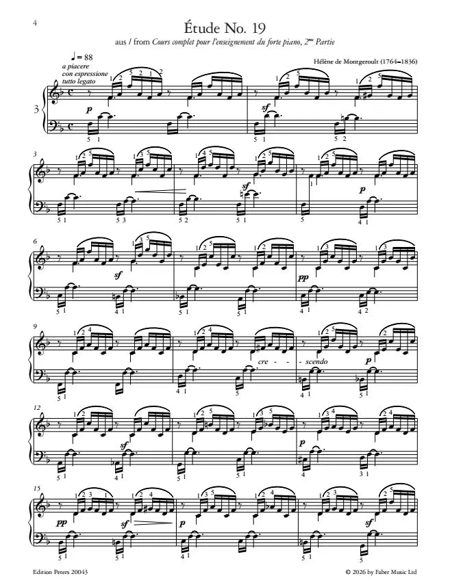 Etudes by Women Composers