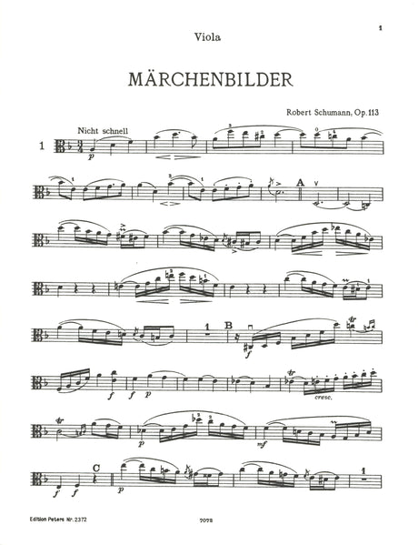 Schumann: Märchenbilder, Op. 113
