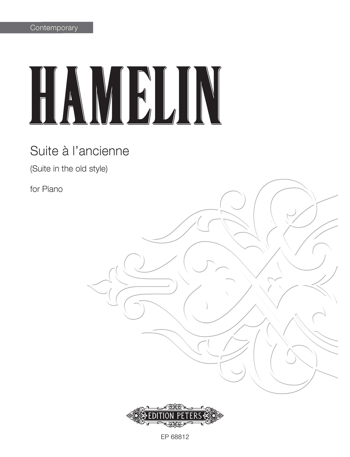 Hamelin: Suite à l'ancienne (Suite in the old style)