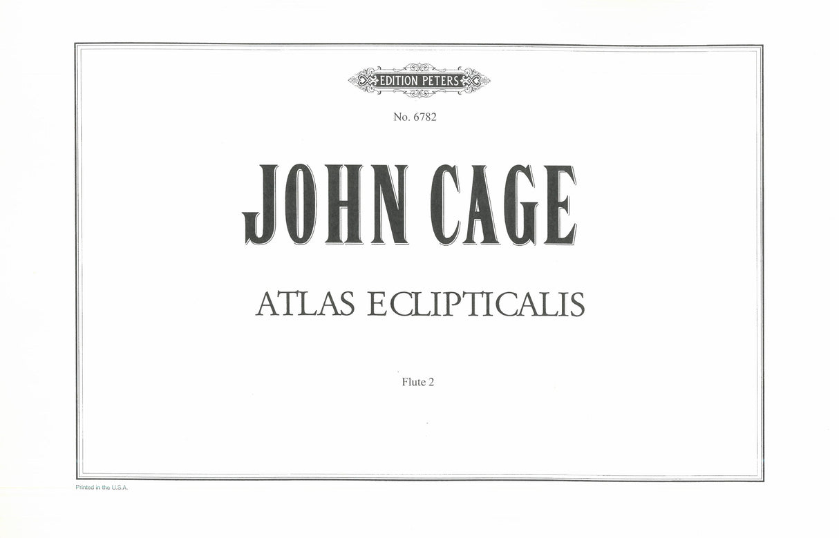 Cage: Atlas Eclipticalis