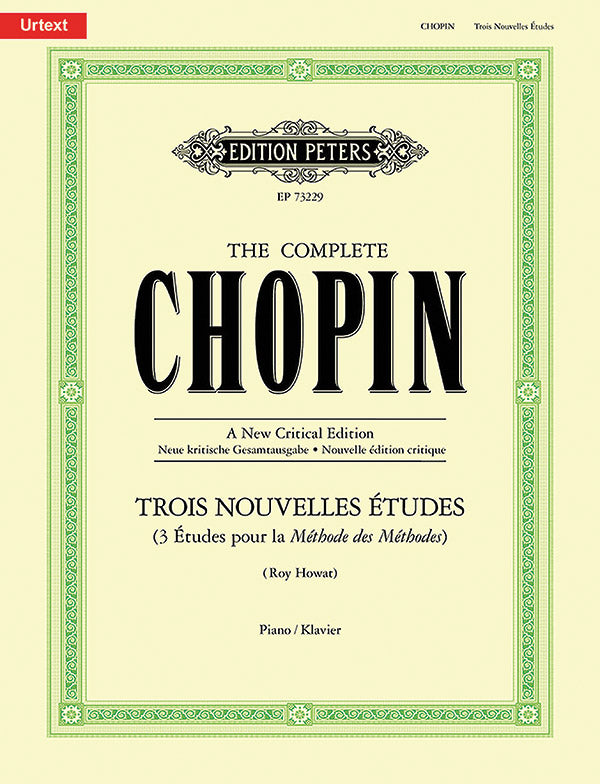 Chopin: Trois nouvelles études