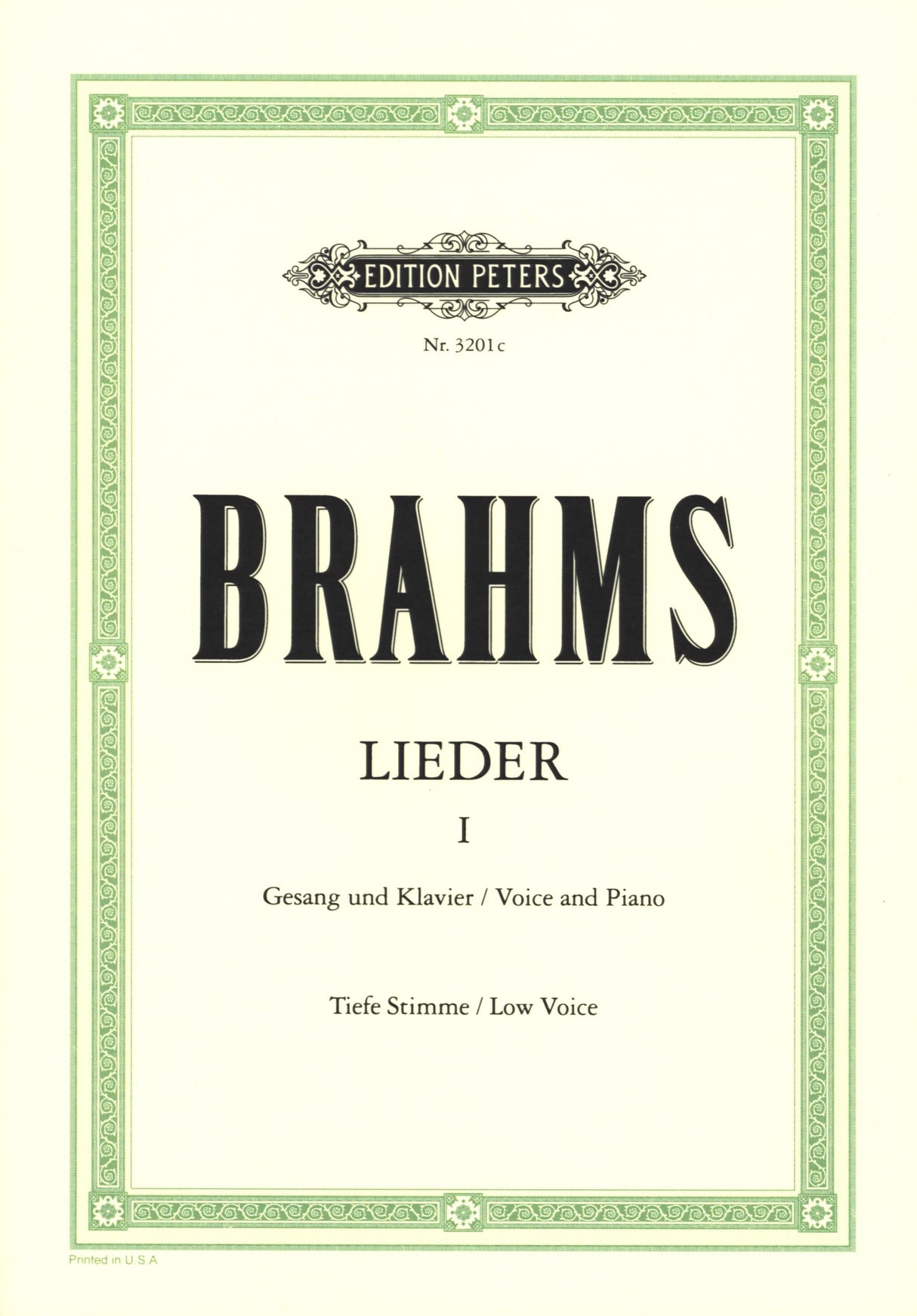 Brahms: Complete Songs (Lieder) - Volume 1