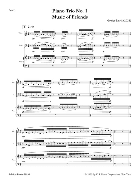 Lewis: Piano Trio No. 1