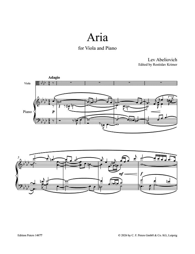 Abeliovich: Aria