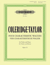 Coleridge-Taylor: Four Characteristic Waltzes, Op. 22