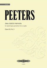 Peeters: Jesu dulcis memoria, Op. 63, No. 3