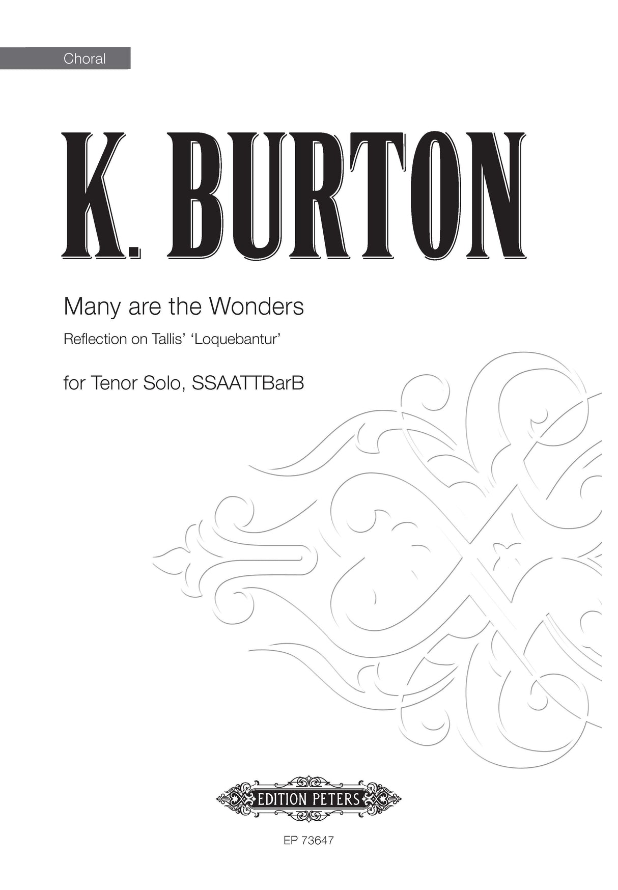 Burton: Many Are the Wonders
