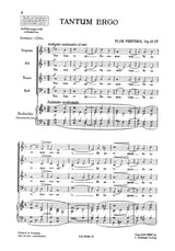 Peeters: Tantum ergo, op, 63 No. 4