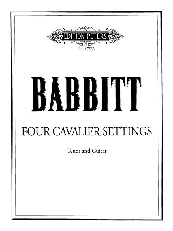 Babbitt: Four Cavalier Settings