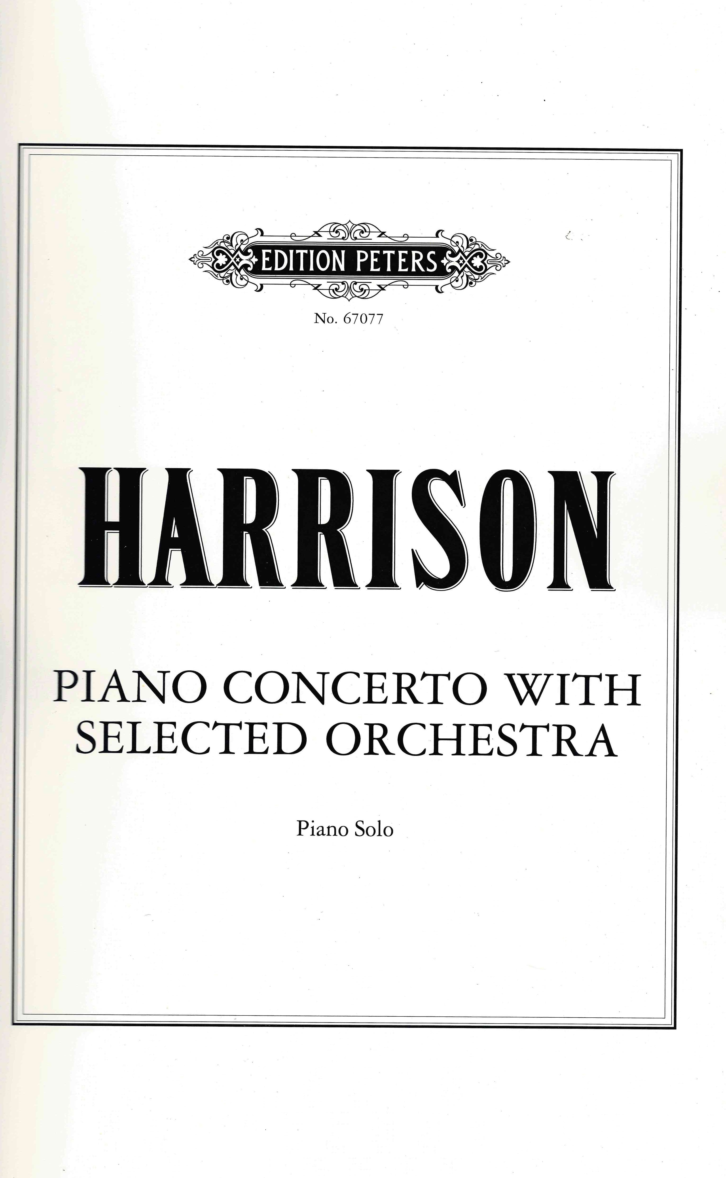 ヴァンハル：ピアノのための主題と変奏曲Op.45 W.XIVa:16 20th & 21st Century Music – Edition Peters Publications
