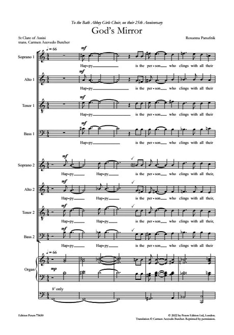 Panufnik: God's Mirror