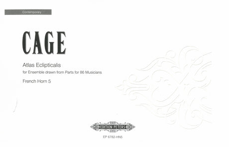 Cage: Atlas Eclipticalis