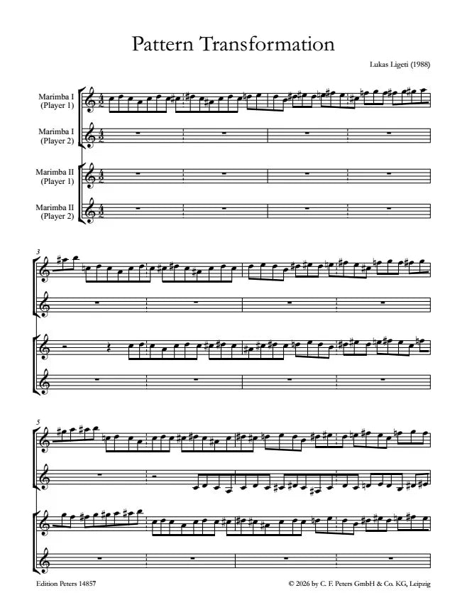 Ligeti: Pattern Transformation