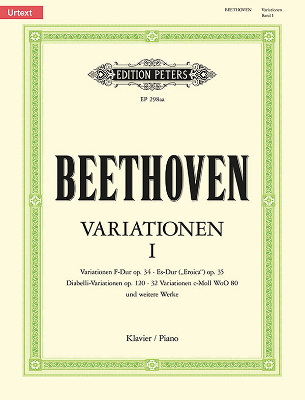 Beethoven: Complete Variations - Volume 1
