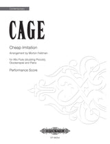 John Cage: Cheap Imitation (arr. for Alto Flute (Doubling Piccolo), Glockenspiel, and Piano)