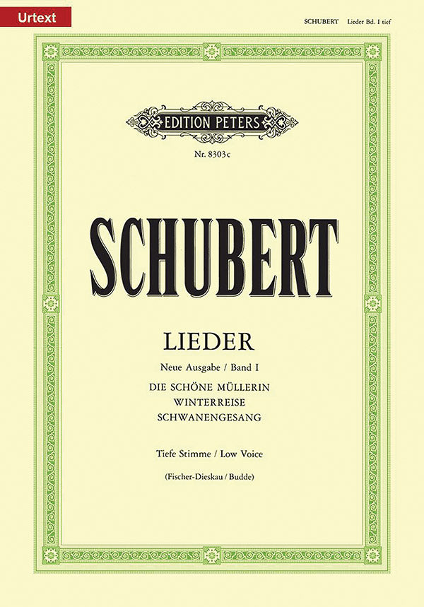 Schubert: Lieder - Volume 1