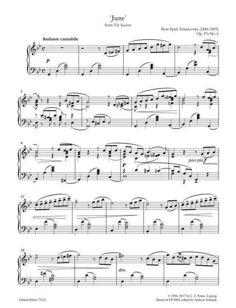 Tchaikovsky: June (from The Seasons), Op. 37a, No. 6