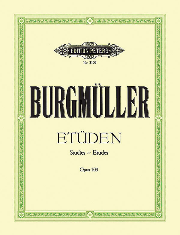 F. Burgmüller: 18 Characteristic Studies, Op. 109