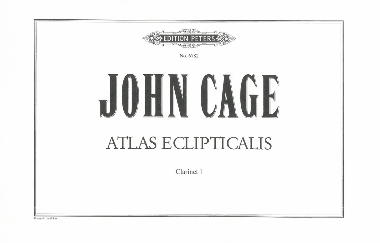 Cage: Atlas Eclipticalis