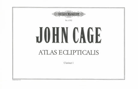 Cage: Atlas Eclipticalis