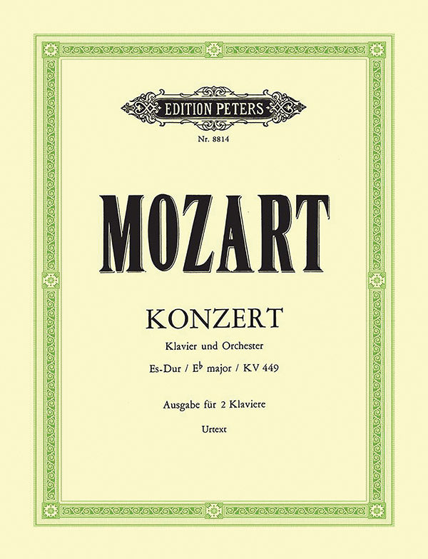 Mozart: Piano Concerto No. 14 in E-flat K449 (Edition for 2 Pianos)