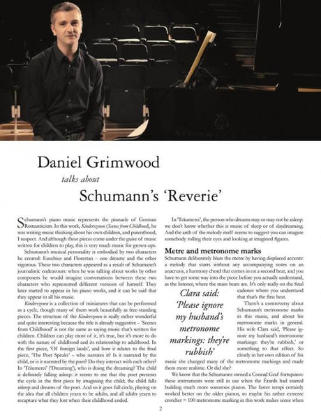 Schumann: Rêverie, Op. 15, No. 7