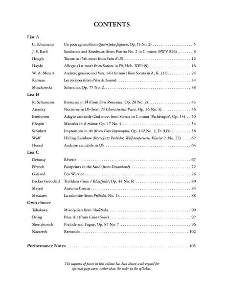 Grade 8 Piano Anthology
