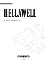 Hellawell: A Frieze and a Litany (Version for Solo Viola)