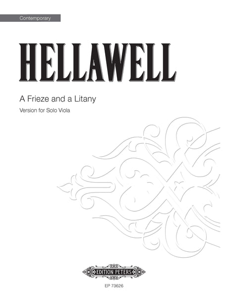 Hellawell: A Frieze and a Litany (Version for Solo Viola)