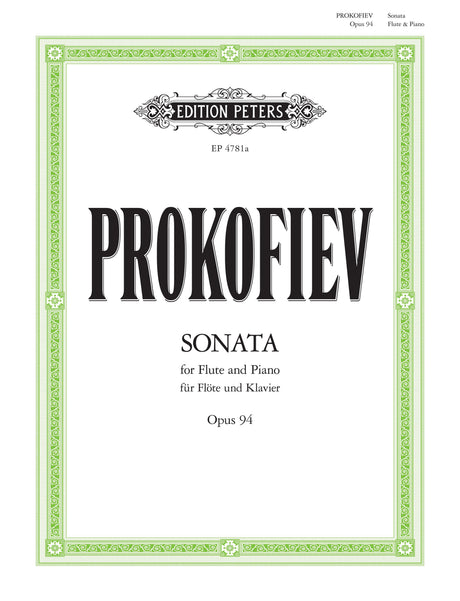 Prokofiev: Flute Sonata, Op. 94